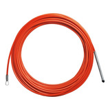 Passa Fio De Nylon Com Alma De Aço Puxafio C 25m Laranja