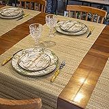 Passadeira Para Mesa Em Junco 1 50mt X 40cm Caminho Mesa