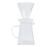 Passador Café De Vidro Com Suporte P Coador 500ml Wincy Cor Incolor