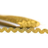 Passamanaria Sianinha Metalizada Dourado Artesanato Rolo