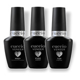 Passos Cuccio Veneer Prep 1 Fuse 2 Top Coat 5 3 Pçs
