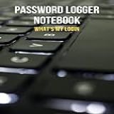 Password Logger Notebook What S My Login