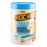 Pasta Amendoim Cookies 1kg C Whey 0 Açúcar Rock