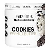 Pasta Amendomel 500g Chocolate Branco Com Cookies