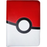 Pasta Binder Cartas Pokemon Pokebola Zip