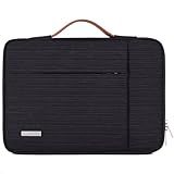 Pasta Capa Case Bolsa Notebook 13 13-3 14 Polegadas Impermeável Compatível Macbook Air M1 M2 Pro -Preto- 13-3--