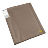 Pasta Catalogo Escritorio 20 Envelopes A4 Organizadora Cor Fumé