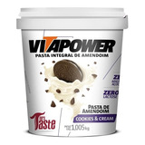 Pasta De Amendoim 1 005kg Vitapower Mrs Taste Cookies Cream