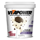 Pasta De Amendoim 1 005kg Vitapower Mrs Taste Cookies Cream