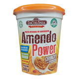 Pasta De Amendoim Amendo Power Da Colônia Crunchy 500g