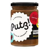 Pasta De Amendoim Chocolate Brownie Putz Vidro 340g
