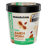 Pasta De Amendoim Com Granulado Mandubim 100 Amendoim 1 Kg