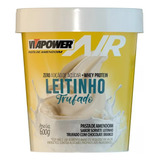 Pasta De Amendoim Com Whey Vitapower Leitinho Trufado 600g
