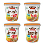 Pasta De Amendoim Integral Dacolônia Kit Com 4 De 1kg Cada