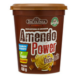 Pasta De Amendoim Integral Doce De Leite Dacolônia Amendo Power Pote 450g