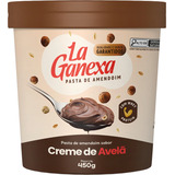 Pasta De Amendoim La Ganexa Zero Açúcar Pote 450g Sabor Creme De Avelã