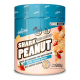 Pasta De Amendoim Sabor Floresta Branca 600g Shark Pro