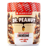Pasta De Amendoin Dr Peanut Power Cream Whey Protein 600g