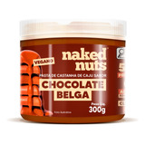 Pasta De Castanha De Caju C Chocolate Belga 300g naked Nuts