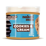 Pasta De Castanha De Caju Com Cookies Cream Naked Nuts 300