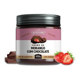 Pasta De Castanha Morango E Chocolate Vegana 450g Nutríssima