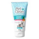 Pasta De Dente Pet Clean Para Caes E Gatos 60gr Sabores Sabor Tutti frutti
