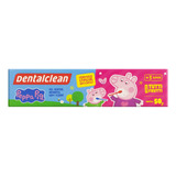 Pasta De Dentes Infantil Dentalclean Peppa Pig Tutti Frutti Em Gel 50 G