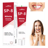 Pasta De Dentes Sp8 Super Branqueadora De Limpeza