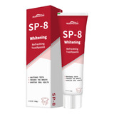Pasta De Dentes Sp8 Super Branqueadora De Limpeza