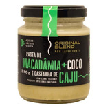 Pasta Macadâmia Castanha De Caju E Coco 210g Original Blend