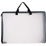 Pasta Maleta Com Alça E Zíper A3 Yes B4ZB24C Cristal