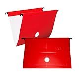 Pasta Suspensa Delloplus Vermelha 0099 U C 6 Unidades Dello