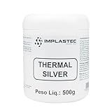 Pasta Térmica 1 6 W M K Implastec Thermal Silver Pote 500g