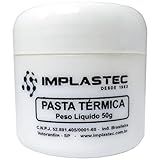 Pasta Termica 50g THERMAL SILVER Prata IMPLASTEC  Implastec  THERMAL SILVER  Natural