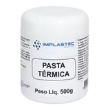Pasta Térmica De Silicone Branca Implastec Pote 500g