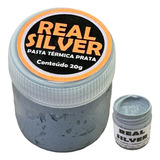 Pasta Térmica Prata Para Processador Pc Notebook Alto Desempenho Real Silver 20g