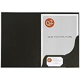 Pastas De Apresentação Marbig 1102102 Professional Series A4 Leathergrain Black Pack 20
