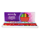Pastel Oleoso Reeves Técnico 24 Cores