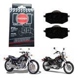 Pastilha Carbon Dianteira Fischer Xv Virago 250 400 535