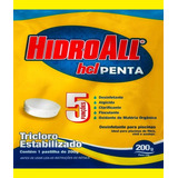 Pastilha De Cloro Hcl Hidroall Penta 5x1 14 Unidades 