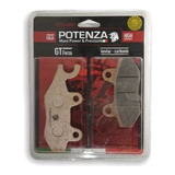 Pastilha De Freio Potenza Fazer 250 Ptz165gt