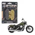 Pastilha De Freio Sinterizada Tras Stona Harley Softail 1750