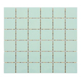 Pastilha De Porcelana Ritmo Azul Brisa Brilhante 5x5 01m 