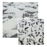 Pastilha De Vidro Para Cozinha Cristal Monet Branco 30x30cm