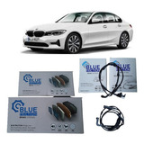 Pastilha Diant/tras+sensor Bmw 328i 2013 2014 2015 2016 2017