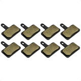 Pastilha Freio A Disco Tipo Shimano Bike 8 Pares S Mola