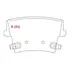 Pastilha Freio Ceramica Traseira Jeep 300c 3.5 V6 2004 2014