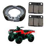Pastilha Freio Lona Honda Fourtrax Trx 420 2012 2013 2014