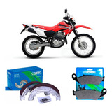 Pastilha Freio Lona Patim Tornado 250 Honda Xr 250 Cobreq