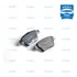 Pastilha Freio Traseira C4 Pallas Glx 2.0 16v Flex 2009 2010